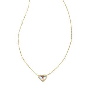 Kendra Scott -  Anna 14K Gold Over Brass Pendant Neck Gold